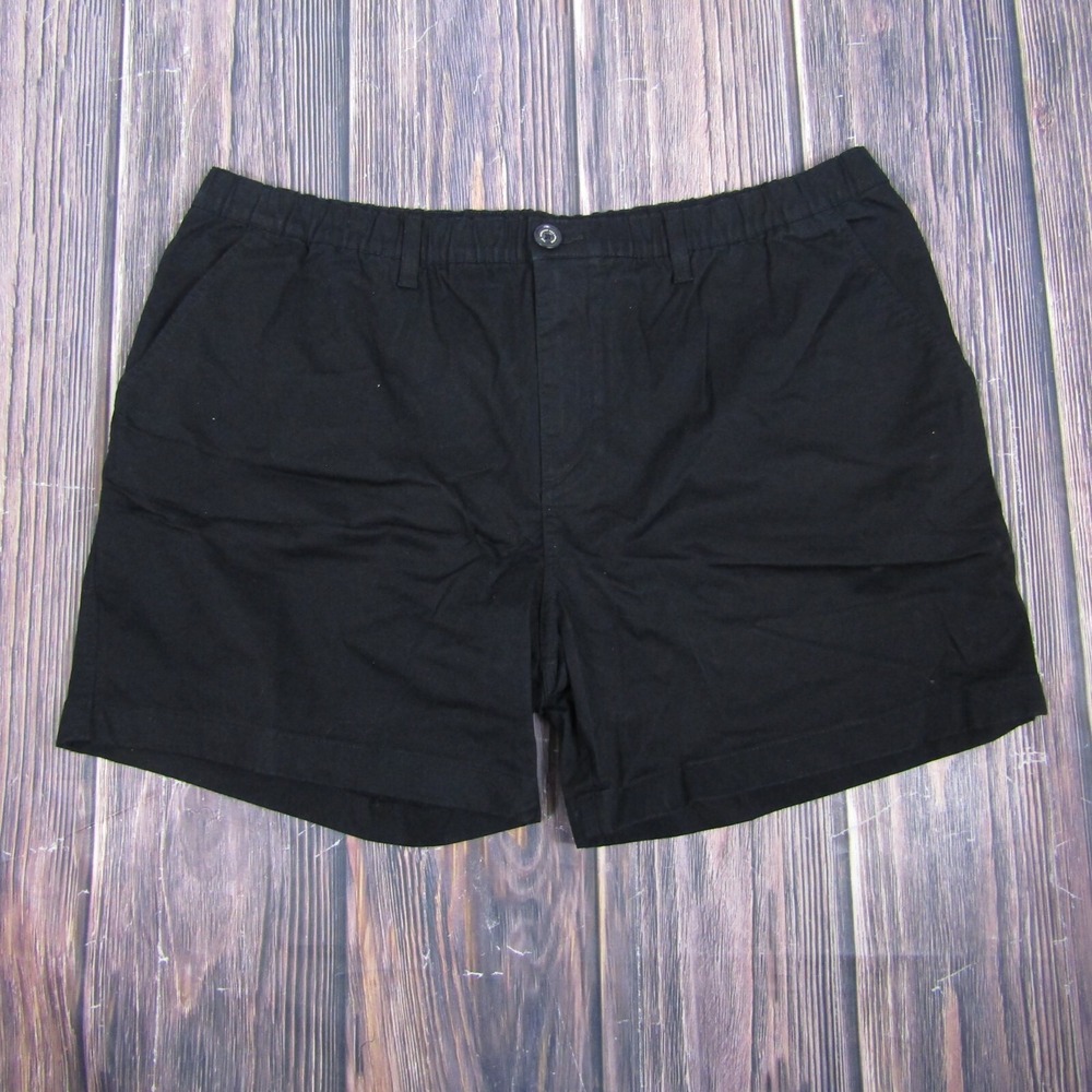 Chubbies NEW NWT Mens 2XL Black Dark N Stormies 5.5" Stretch Twill Shorts